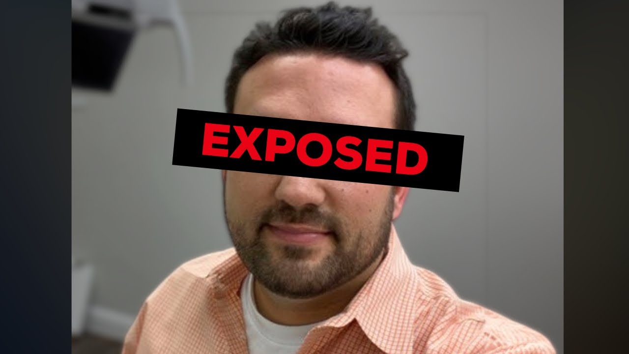 Graphic reading 'EXPOSED' over an image of Dr. Wilstead